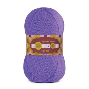 Пряжа Nako Bonbon Kristal №98241 бузковий (акрил) 100 г, 475 м 98241 фото