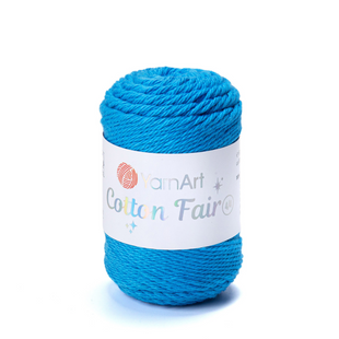 Пряжа YarnArt Cotton Fair 4/4 №5578 блакитний (бавовняна) 50 г, 80 м 5578 фото