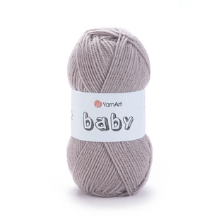 Пряжа Yarnart Baby №857 бежевий - дитяча, для в'язання спицями і гачком 857 фото