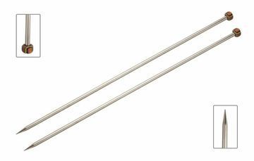 Спиці прямі 35 см KnitPro Nova Metal