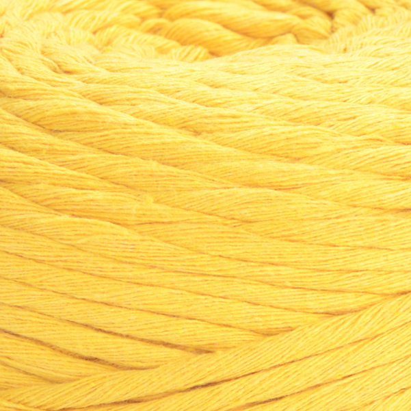 Пряжа YarnArt TWISTED MACRAME №764 жовток, нитки для макраме 764 фото Пряжа YarnArt TWISTED MACRAME №764 жовток, нитки для макраме 764 фото