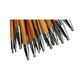 Спиці знімні ChiaoGoo Spin Bamboo 13 см №5.5 (L) бамбукові для ручного в'язання (2505-9) 2505-9 фото 3