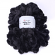 Пряжа YarnArt Nifty Fur Maxi №6708 чорний (фантазійна пряжа, імітація хутра) 300 г, 30 м 6708 фото 1