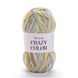 Пряжа YarnArt Crazy Color №180 - полушерстяная пряжа для вязания спицами и крючком 180 фото 1