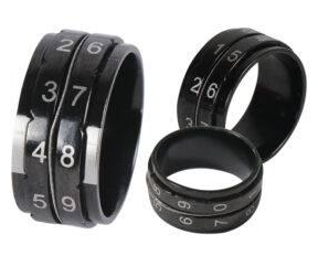 Лічильник рядів-кільце для в'язання Розмір 10 (19.8 mm) REINBOW ROW CUNTERS (фурнітура для в'язання) 10868 фото