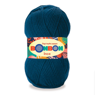 Пряжа Nako Bonbon Ince №98400 джинс (акрил) 100 г, 300 м 98400 фото