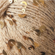 Пряжа Avanti Yarn Королевская Паетка 3+6 мм №34 беж паетка золото на хлопковой основе для вязания спицами и крючком 34 фото 2