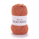 Пряжа Yarnart Silky Royal №438 помаранчевий, вовна з шовком, нитки для в'язання спицями та гачком 438 фото 1