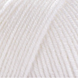 Пряжа Yarnart Super Merino №208 білий, вовна з акрилом нитки для в'язання спицями та гачком 208 фото 2