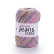 Пряжа Yarnart Jeans Crazy №7211 полухлопок, секционного окрашевания, нитки для вязания 7211 фото 1