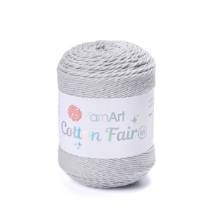 Пряжа YarnArt Cotton Fair 8/4 №5590 светло-серый (хлопковая) 50 г, 160 м 5590 фото