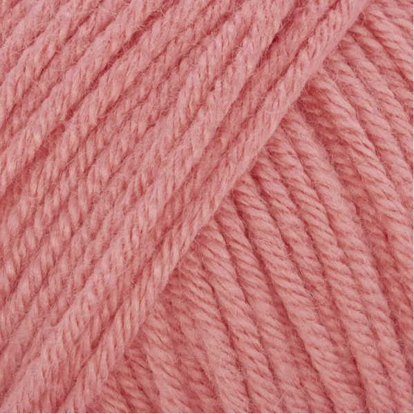 Пряжа Gazzal Baby Cotton XL №3435 лососевый цвет, 105м/50гр, 50% хлопок, для ручной вязки спицами и крючком 3435-XL фото