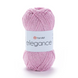 Пряжа Yarnart Elegance №109 розовый - полухлопок с металликом для вязания спицами и крючком 109 фото 1