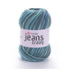 Пряжа Yarnart Jeans Crazy №7212 полухлопок, секционного окрашевания, нитки для вязания 7212 фото 1