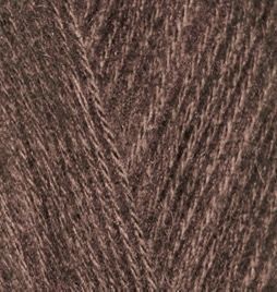 Пряжа Alize Angora Gold (Ангора Голд) №493 коричневий, вовна з акрилом, нитки для в&rsquo;язання 493 фото