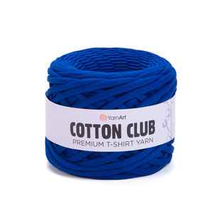 Пряжа YarnArt Cotton Club (Коттон Клаб) №7330 ультрамарин, трикотажна, нитки для в&rsquo;язання 7330 фото