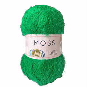 Пряжа LaVita Yarn Moss (Мосс) №8016 зелений, акрил, нитки для в&rsquo;язання 8016 фото