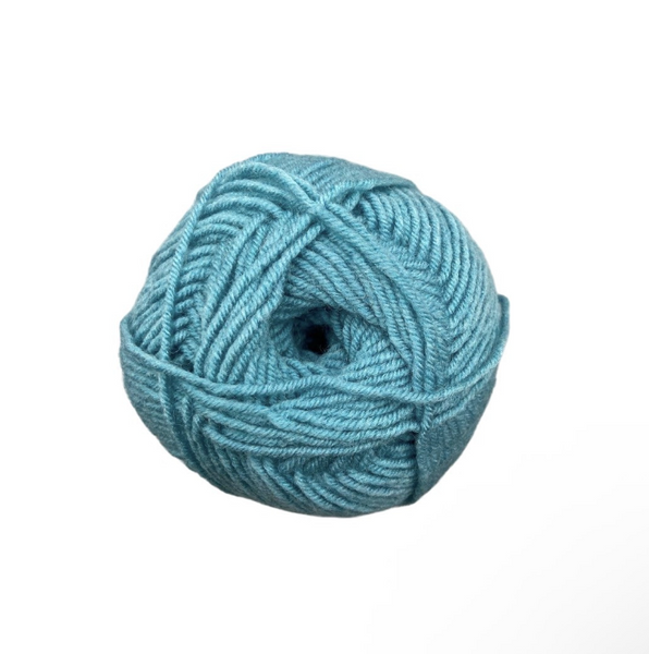 Пряжа Lady Yarn Super Wool №NW018 світло-блакитний (напіввовна) 100 г, 260 м NW018 фото