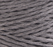 Рафия YarnArt Papiro Twisted №1321 серый, целлюлоза, нитки для вязания сумок, шляп и декора 1321 фото 2