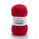 Пряжа YarnArt Mohair Trendy №105 червоний, мохер, нитки для в'язання спицями і гачком 105 фото 1