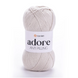 Пряжа Yarnart Adore (Адор) №367 пастельно-бежевий колір - акрилова для в'язання гачком и спицями 367 фото 1