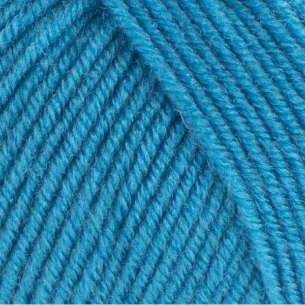 Пряжа Yarnart Super Merino №235 бірюза, вовна з акрилом нитки для в'язання спицями та гачком 235 фото