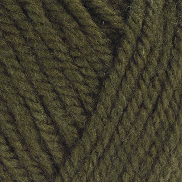 Пряжа YarnArt Shetland Chunky №637 хакі, напіввовняна, нитки для в'язання спицями та гачком 637 фото