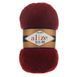 Пряжа Alize Angora Real 40 (Ангора Реал 40) №57 бордовий, напіввовна, нитки для в&rsquo;язання 57 фото 1