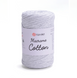 Пряжа YarnArt Macrame Cotton №756 серый, полухлопковые нитки для вязания сумок и макраме 756 фото 1