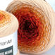 Пряжа YarnArt Flowers Merino №542 напіввовна, секційного фарбування для в'язання спицями та гачком 542 фото 2