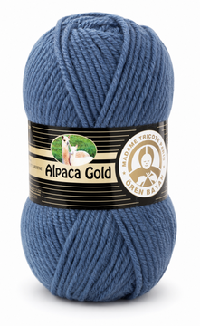Пряжа Madame Tricote Paris Alpaca Gold (альпака, шерсть, акрил) 100 г, 120 м
