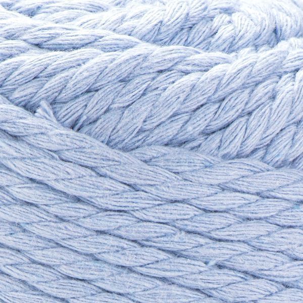 Пряжа YarnArt Macrame Rope 3 мм №760 блакитний, шнур для плетіння макраме 760 фото