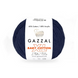 Пряжа Gazzal Baby Cotton XL №3438 темно-синий цвет, 105м/50гр, 50% хлопок, для ручной вязки спицами и крючком 3438-XL фото 1