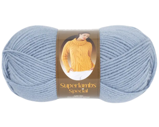 Пряжа Nako Superlambs Special №1986 синій джинс (напіввовна) 100 г, 200 м 1986 фото