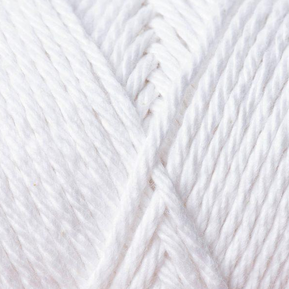 Пряжа YarnArt Cotton Fair 4/4 №5501 белый (хлопковая) 50 г, 80 м 5501 фото Пряжа YarnArt Cotton Fair 4/4 №5501 белый (хлопковая) 50 г, 80 м 5501 фото