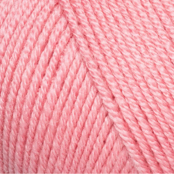 Пряжа Gazzal Wool 175 № 330 темный розовый цвет, 175м/50гр, 100% шерсть мериноса, для ручной вязки спицами и крючком 330 фото