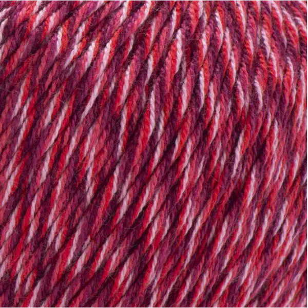 Пряжа Yarnart Baby Cotton Multicolor №5209 - полухлопок, секционного окрашивания для вязания спицами и крючком 5209 фото