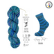 Пряжа Gazzal Happy Feet № 3253, 330м/100гр, 75% Superwash вовна мериноса, для ручного в'язання спицями та гачком 3253 фото 1