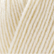 Пряжа Yarnart Super Merino №256 молочний, вовна з акрилом нитки для в'язання спицями та гачком 256 фото 2
