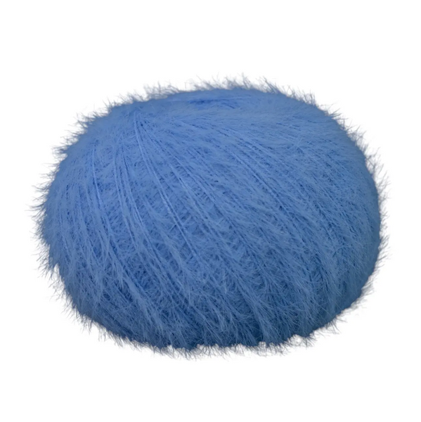 Пряжа Avanti Yarn Norka (Норка) №874 синє небо, нейлон нитки для в'язання спицями і гачком 874 фото