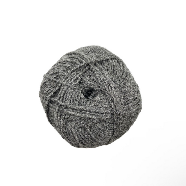 Пряжа Lady Yarn Super Wool №NW023 сірий (напіввовна) 100 г, 260 м NW023 фото