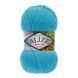 Пряжа Alize Burcum Klasik №245 бірюзовий, 210 м 100 г, 100% акрил 245 фото 1