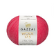 Пряжа Gazzal Wool 175 № 332 малиновый цвет, 175м/50гр, 100% шерсть мериноса, для ручной вязки спицами и крючком 332 фото 1
