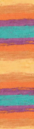 Пряжа Alize Diva Batik (Алізе Діва Батік) №7074, мікрофібра, нитки для в&rsquo;язання 7074 фото