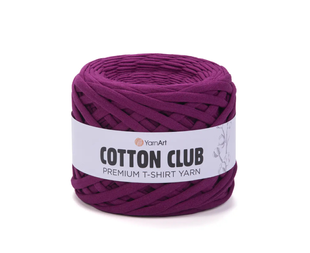 Пряжа YarnArt Cotton Club (Коттон Клаб) №7337 пурпурний, трикотажна, нитки для в&rsquo;язання 7337 фото