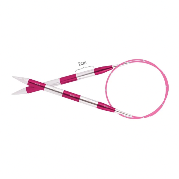Кругові спиці алюмінієві 100 см KnitPro SmartStix 2.25 мм 42102 фото