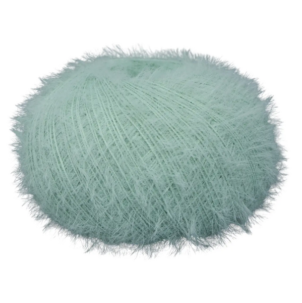 Пряжа Avanti Yarn Norka (Норка) №849 пастельний зелений, нейлон нитки для в'язання спицями і гачком 849 фото