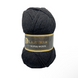 Пряжа Lady Yarn Super Wool №NW024 чорний (напіввовна) 100 г, 260 м NW024 фото 1