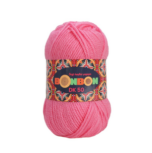 Пряжа Nako Bonbon Dk 50 №98239 рожевий (акрил) 50 г, 145 м 98239 фото