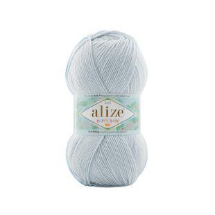 Alize HAPPY BABY NEW (Алізе Хеппі Бейбі) №224 блідо-блакитний (Пряжа бамбукова, нитки для в'язання) 224 фото
